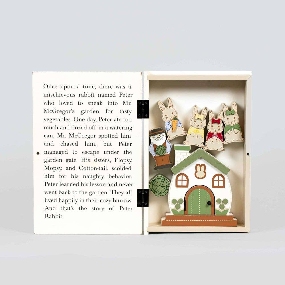 Peter Rabbit Wooden Storybook