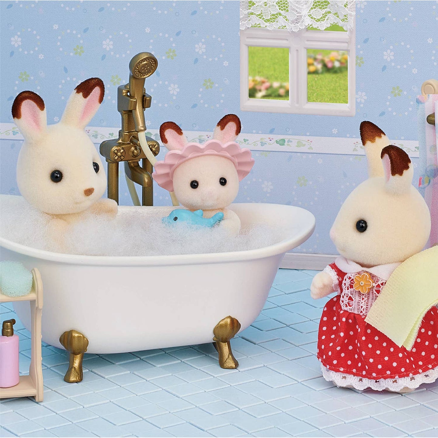 Calico Critters Bath & Shower Set