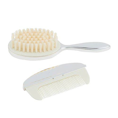 Keepsake Silver Brush & Comb