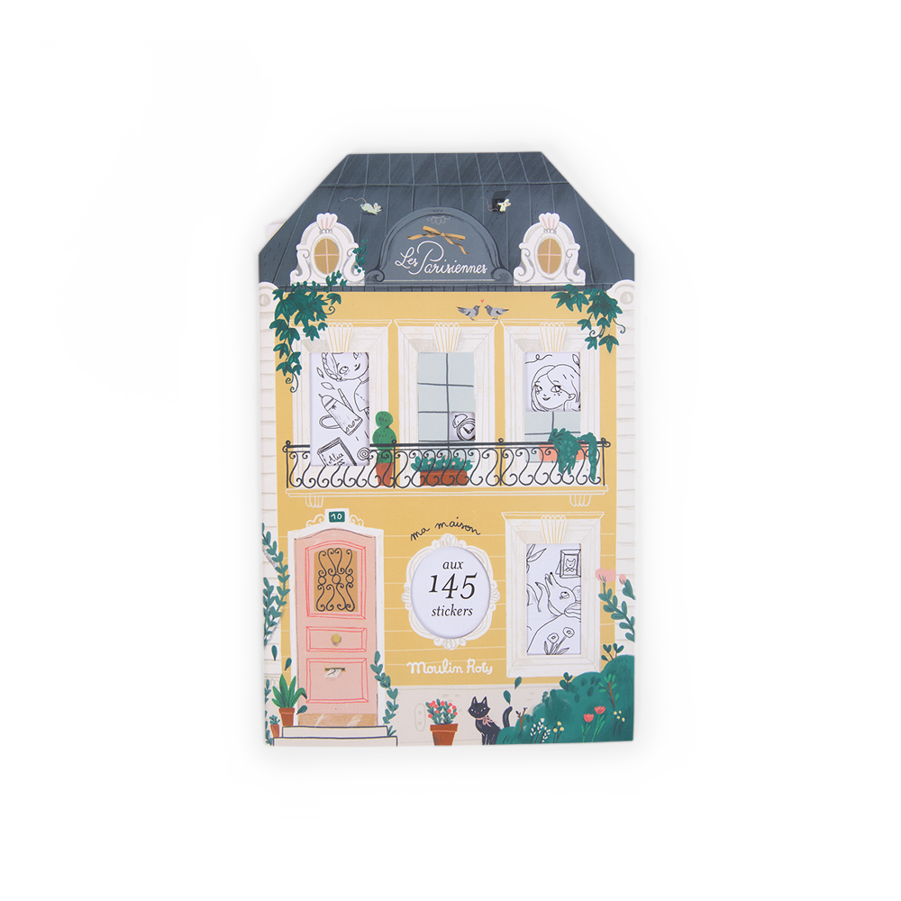 The Parisiennes Coloring Book & Stickers