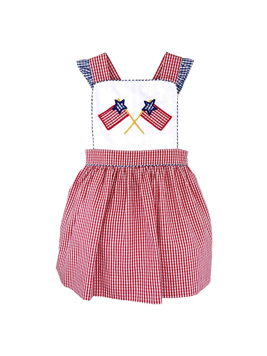 Flag Applique Dress