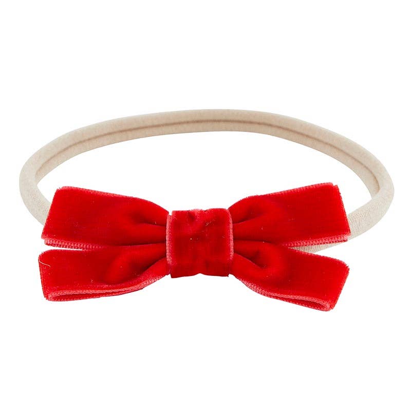 Set of 3 Holiday Velvet Bows