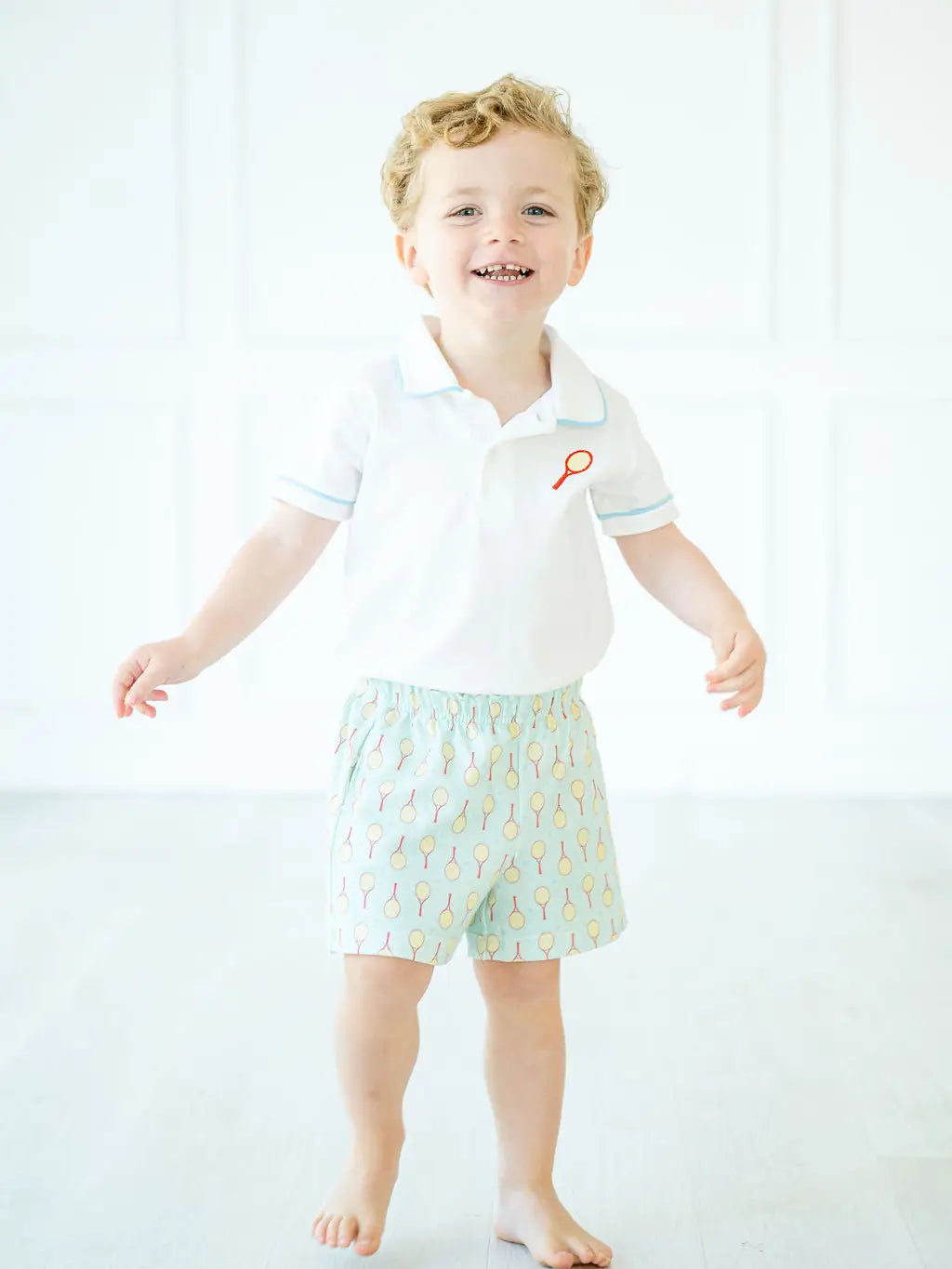 Tennis Polo & Shorts Set