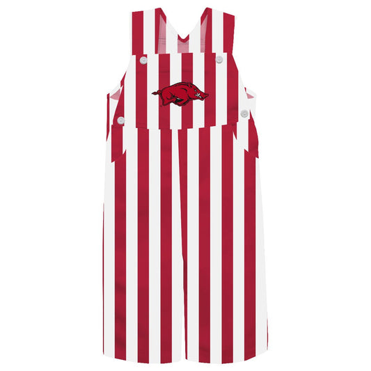 Classic Razorback Striped Overalls