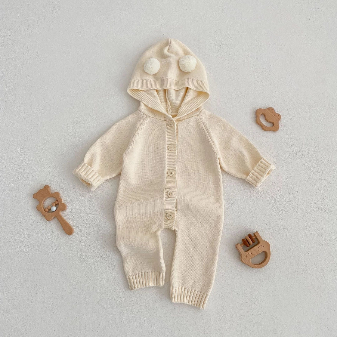 Baby Bear Long Sleeve Jumpsuit