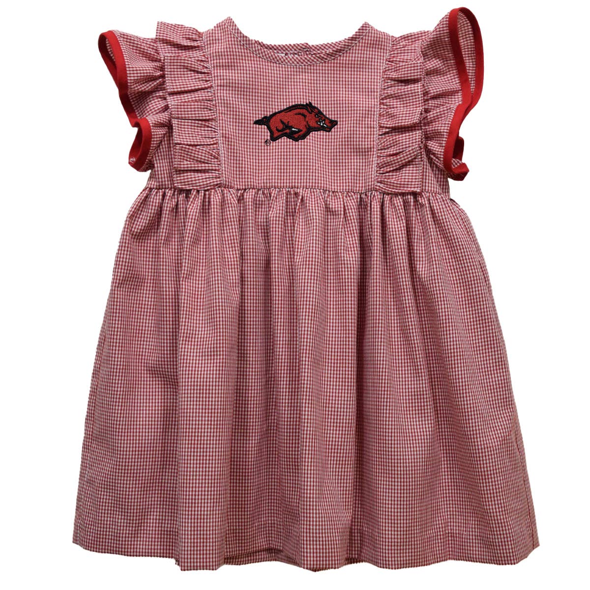 Arkansas Razorbacks Ruffle Dress