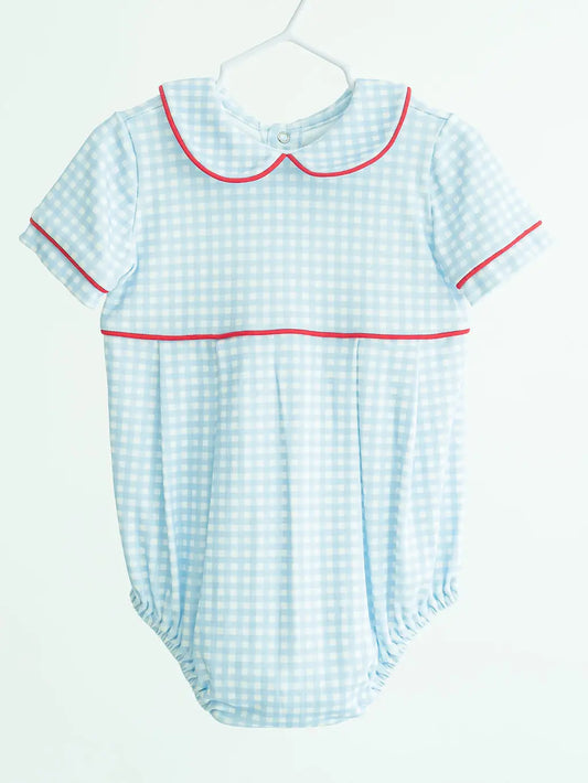 Peter Pan Collar Cotton Onesie