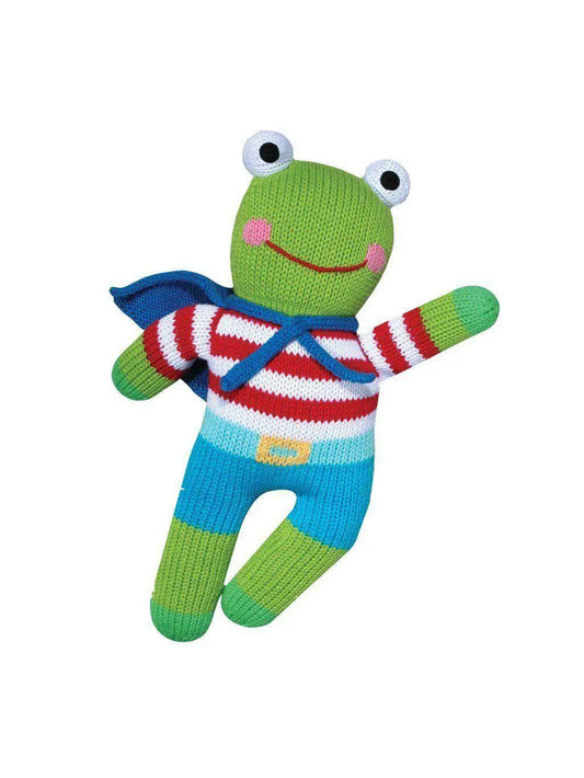 Freddy the Flying Frog Doll & Rattle