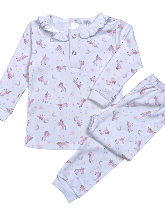 Unicorns Pima Two Pcs Nightwear