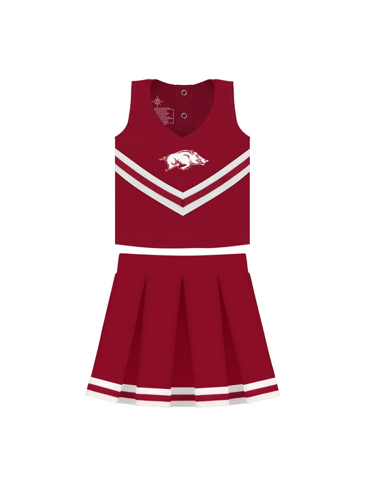 Arkansas Razorback Cheerleader Outfit