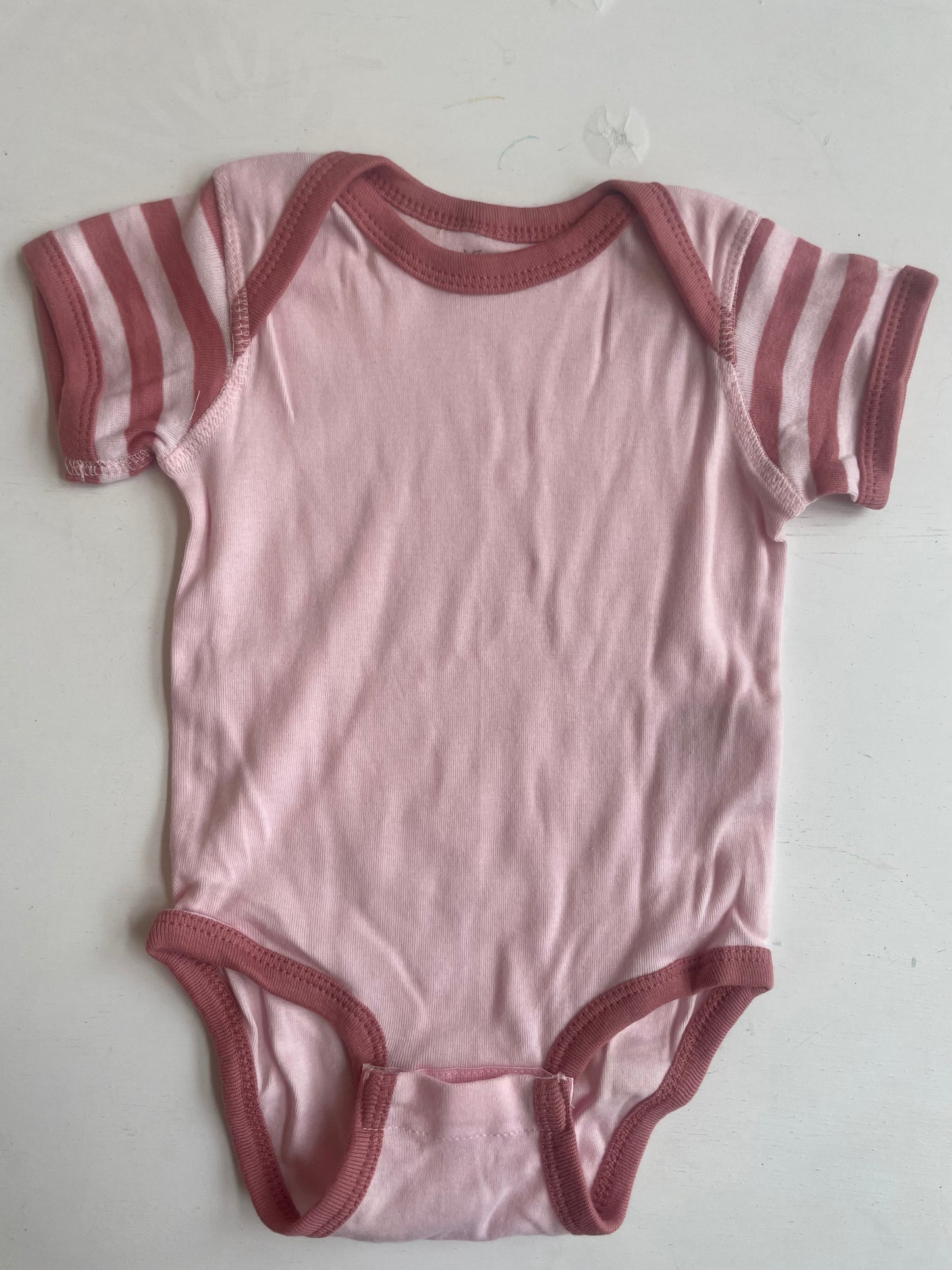 Vintage Pink Jersey Onesie