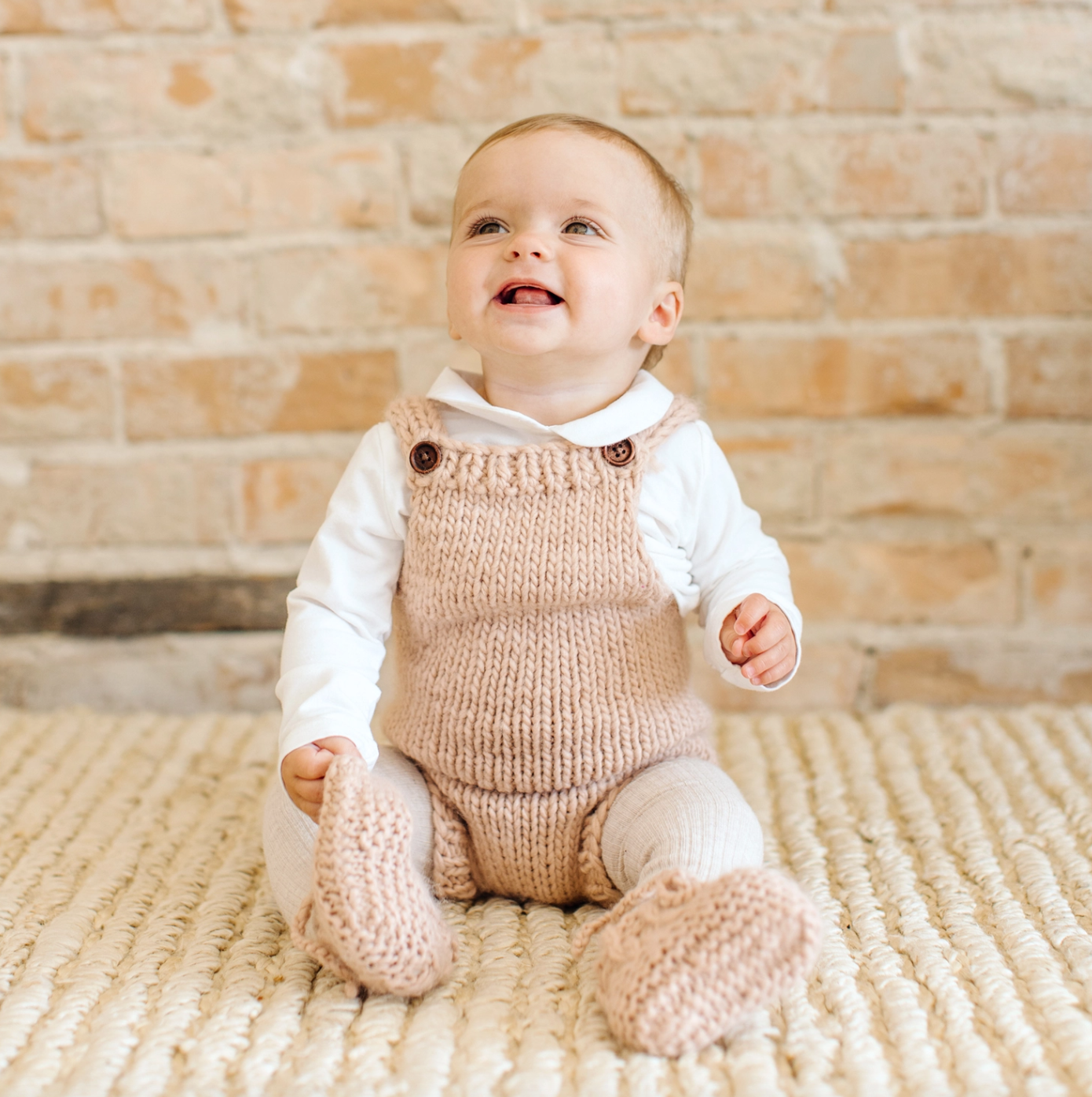 Hand-Knit Romper | Multiple Colors