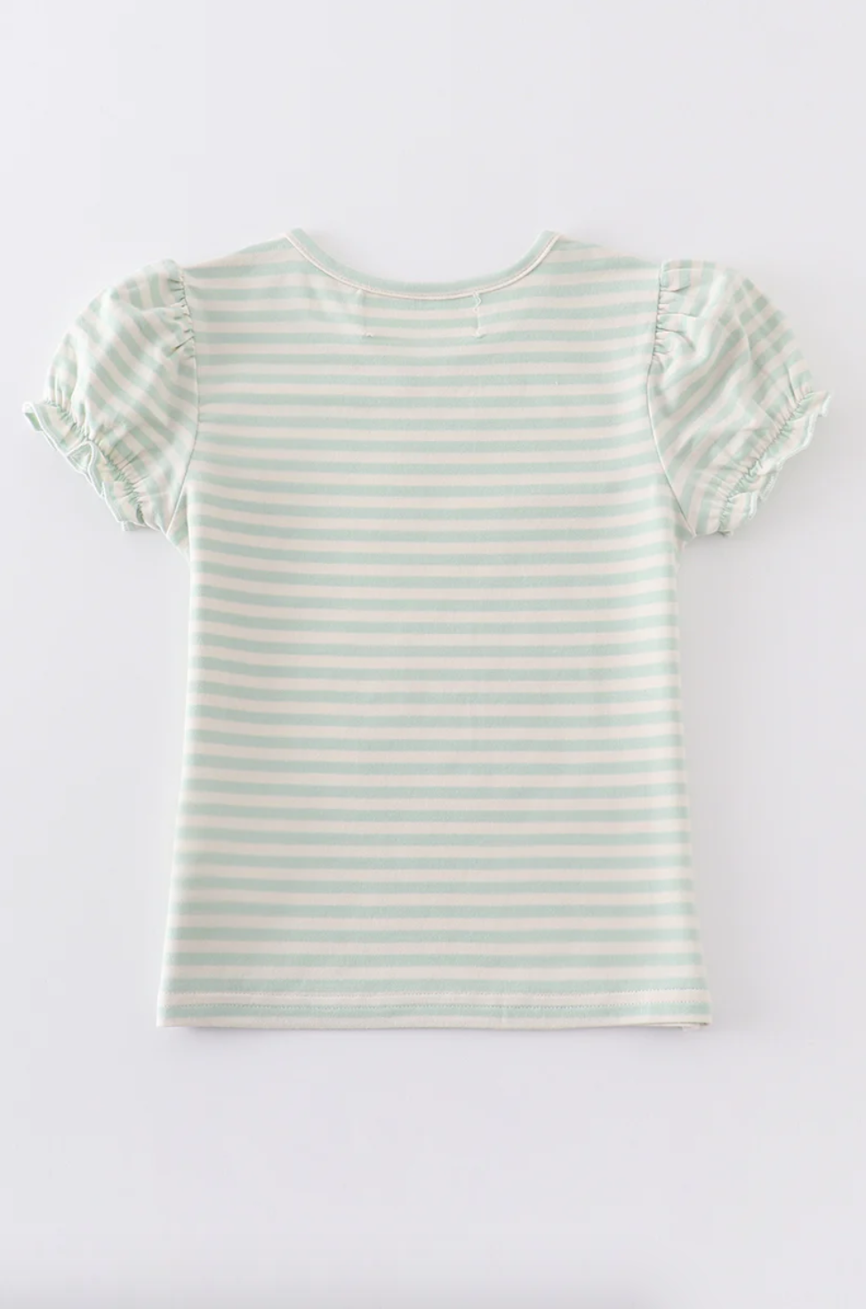 Stripe Puff Sleeve Top