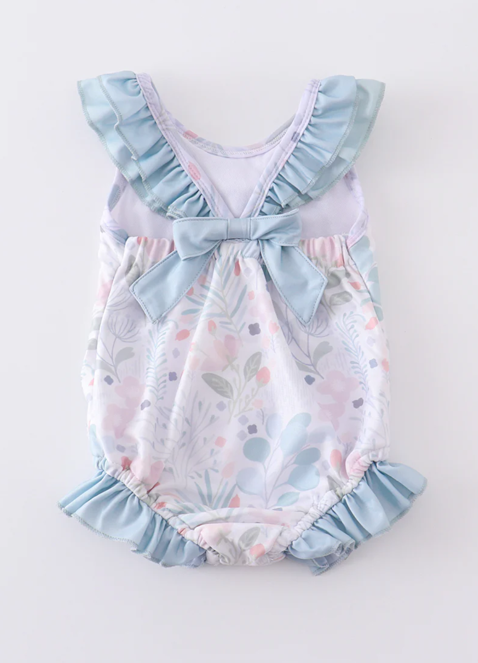 Floral Ruffle Swimsuit