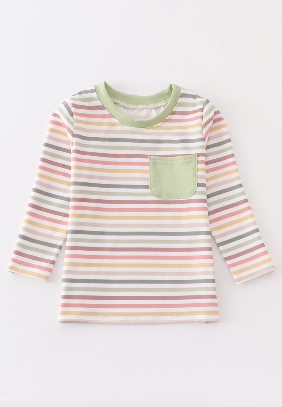 Stripe Pocket Top