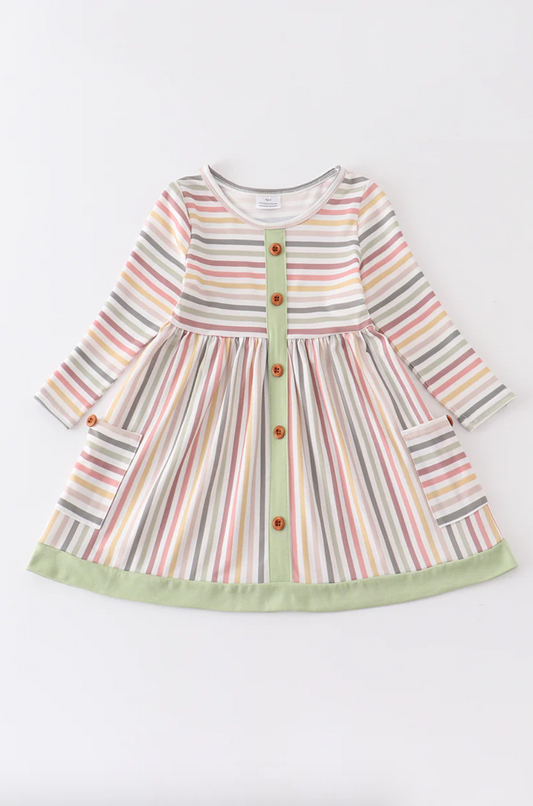 Stripe Pocket Dress