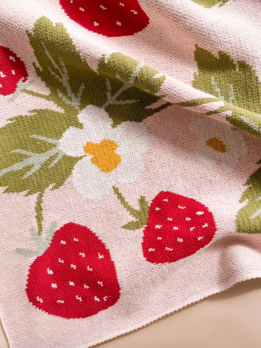 Strawberry Bunny Blanket