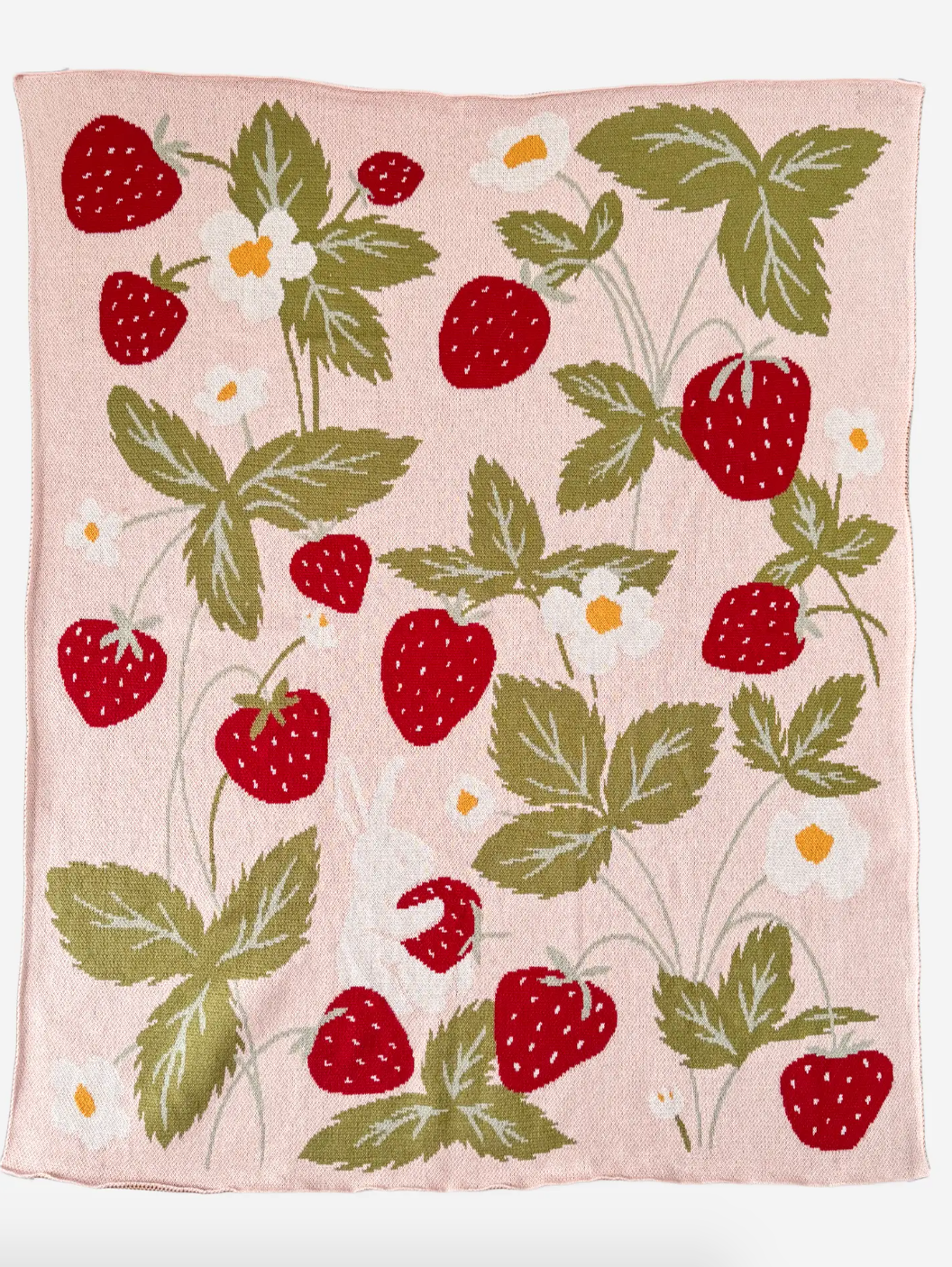 Strawberry Bunny Blanket