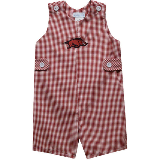 Arkansas Razorback Gingham Jumpsuit