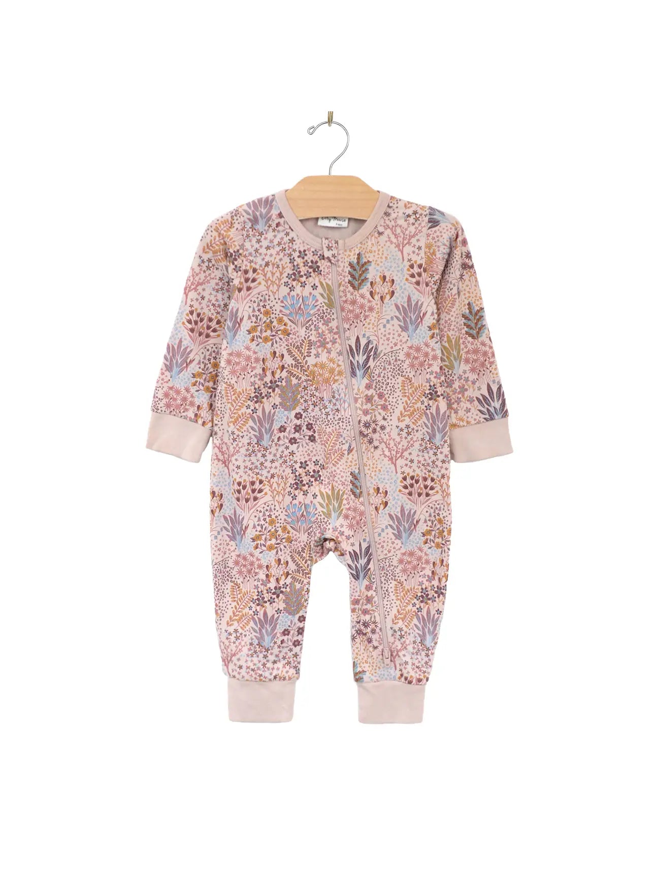 2 Way Zip Romper- Spring Garden