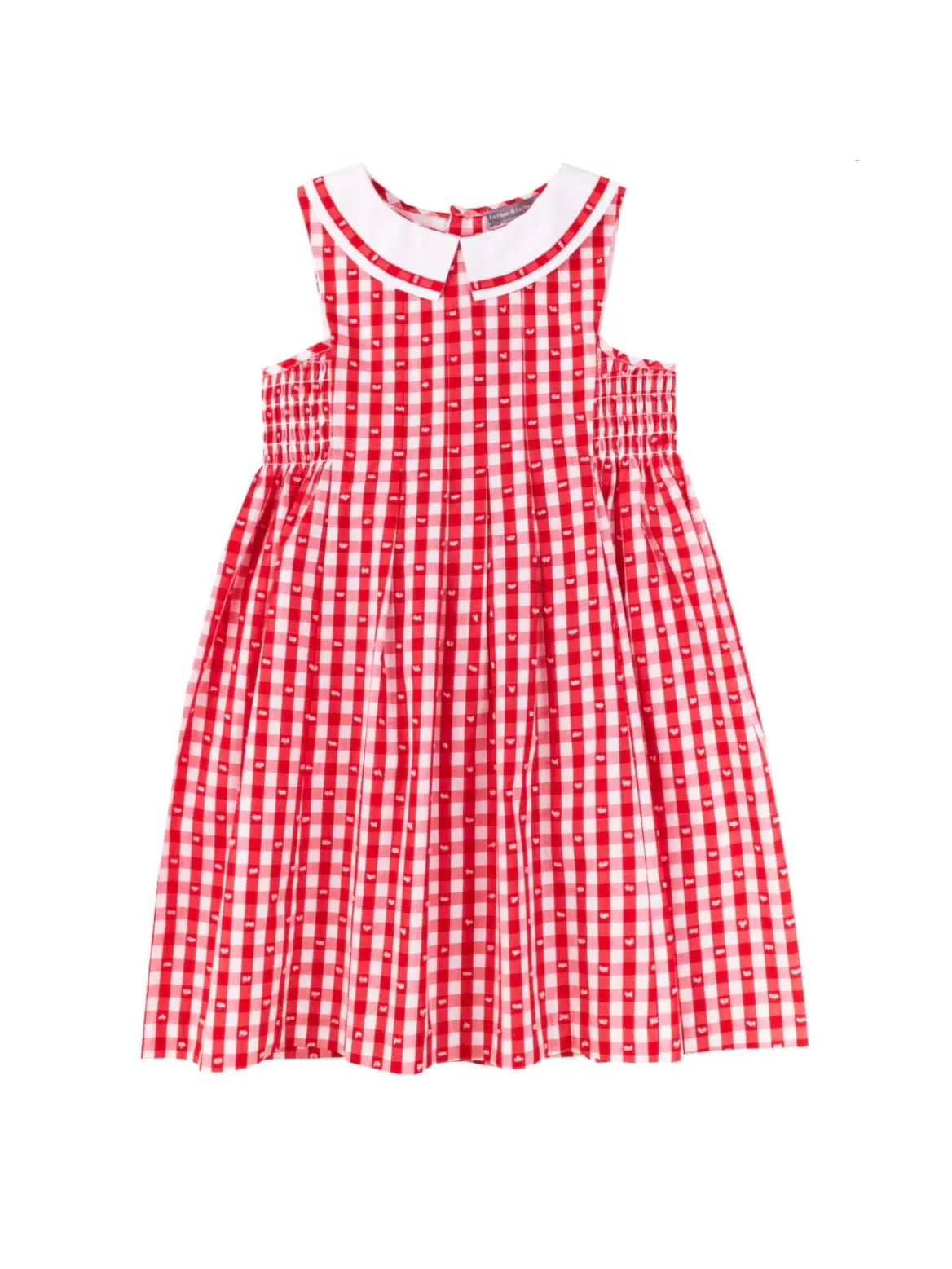 Gingham Collar Dress