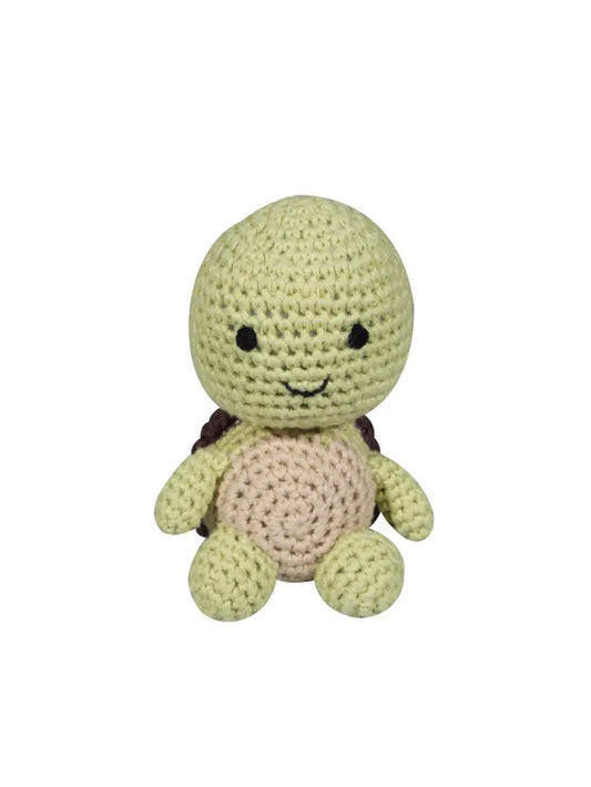 Crochet Turtle Rattle