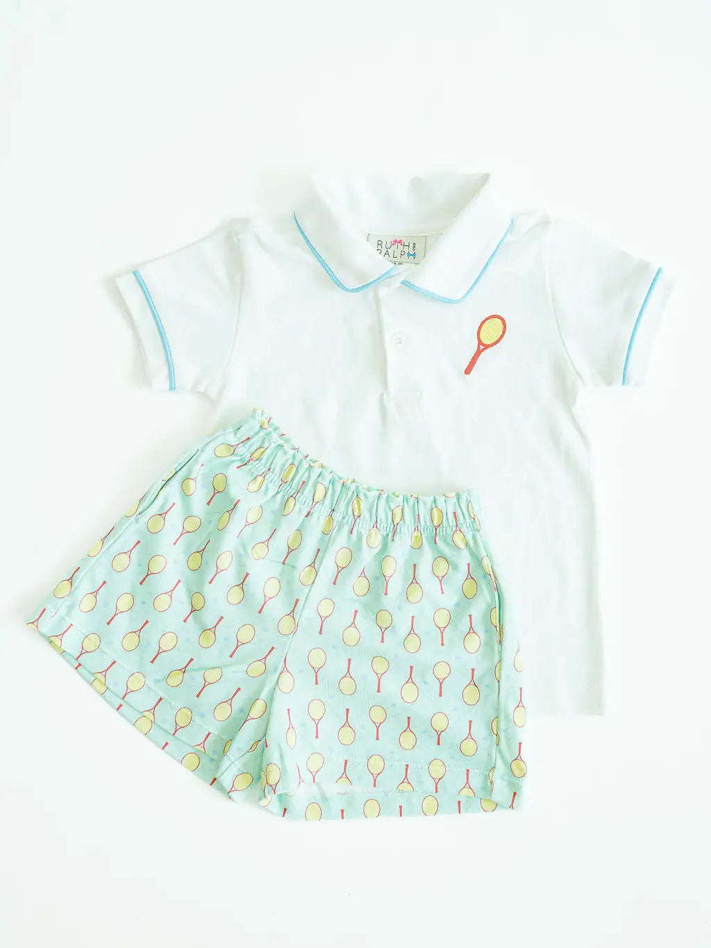 Tennis Polo & Shorts Set